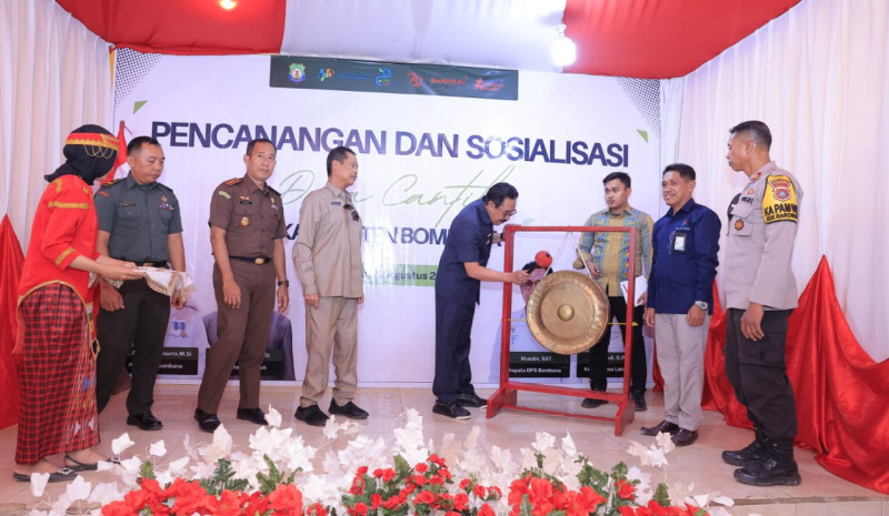 Sosialisasi dan Pencanangan  Lakomea sebagai Desa Cinta Statsitik