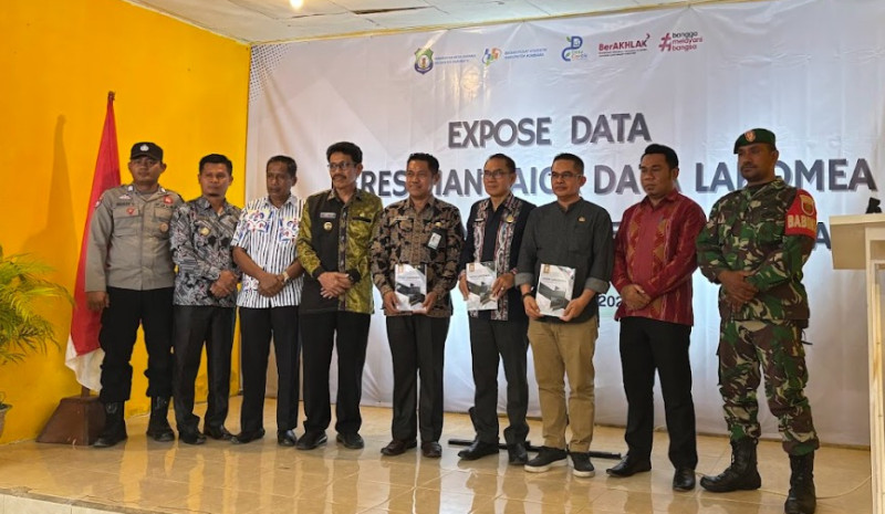 Ekspos Data dan Peresmian Laica Data Desa Lakomea